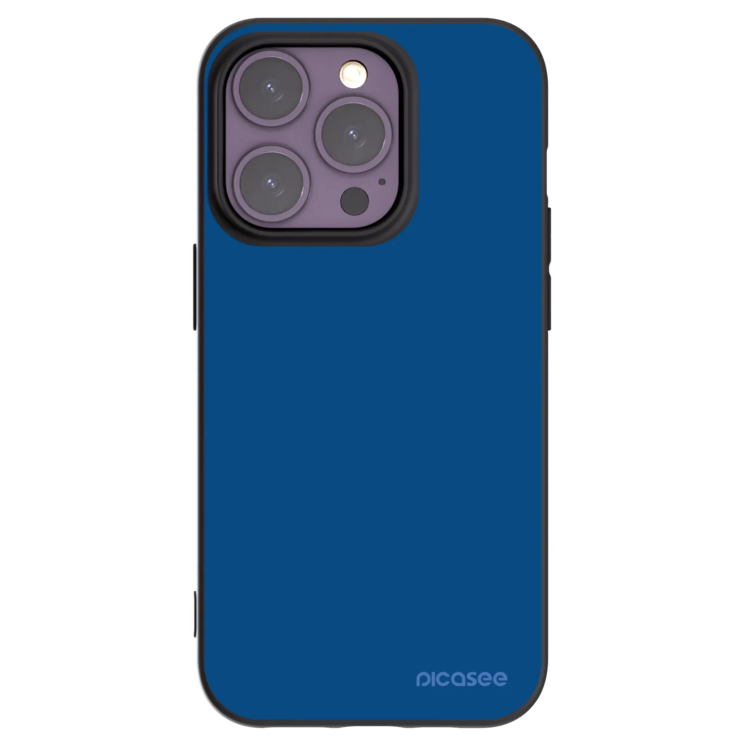Picasee silikonski črni ovitek za Apple iPhone 14 Pro - Navy Blue