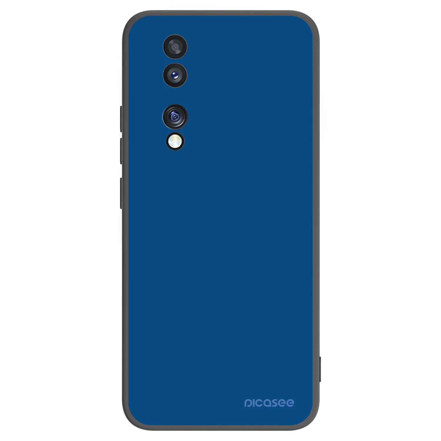 Picasee silikonski črni ovitek za Honor 70 - Navy Blue