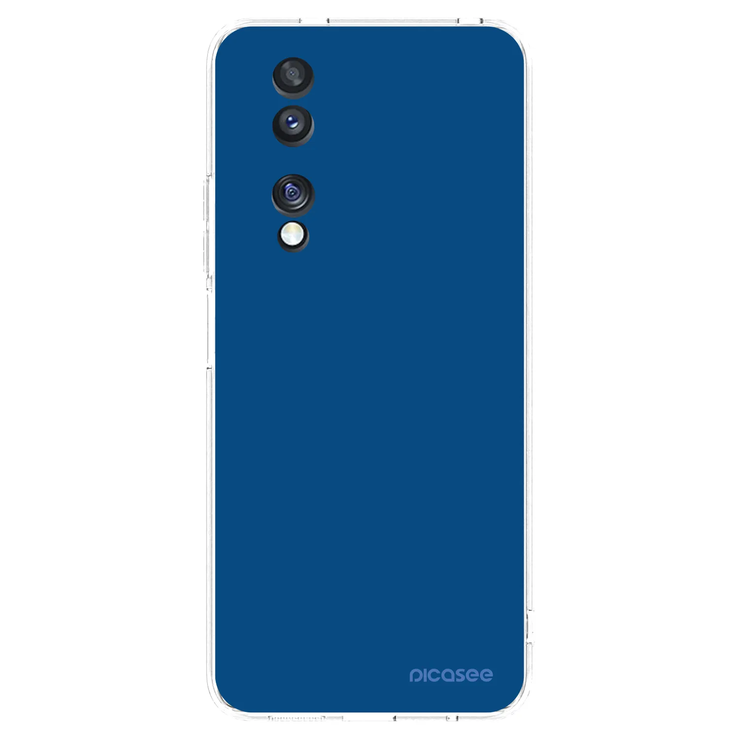 Picasee silikonski prozorni ovitek za Honor 70 - Navy Blue