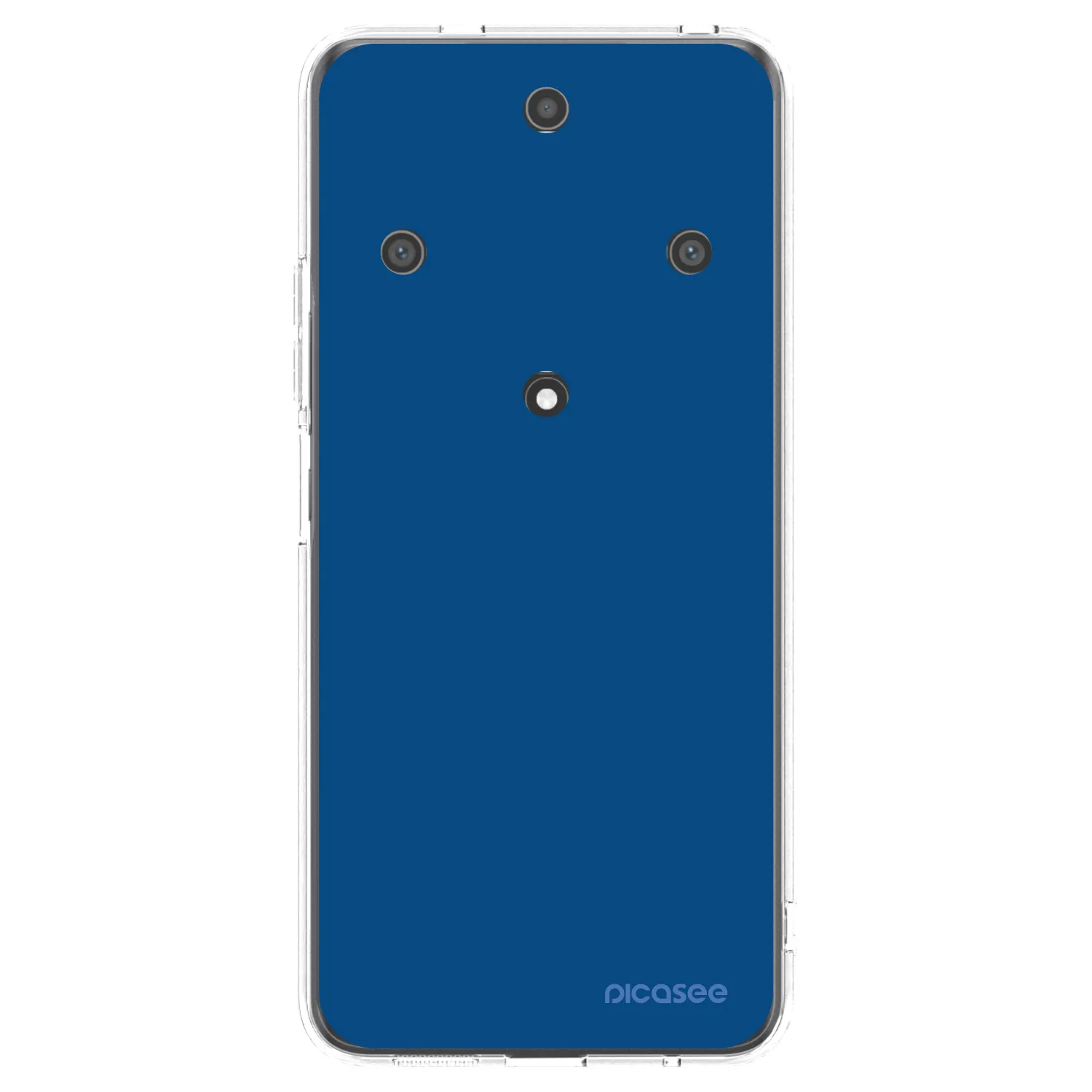 Picasee silikonski prozorni ovitek za Honor Magic5 Lite 5G - Navy Blue