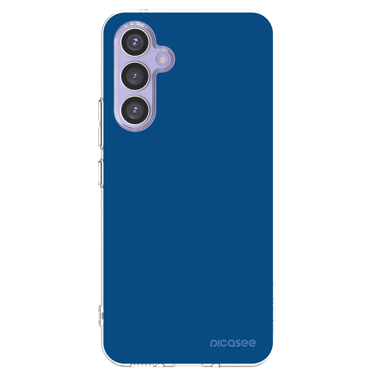 Picasee silikonski prozorni ovitek za Samsung Galaxy A54 5G A546B - Navy Blue