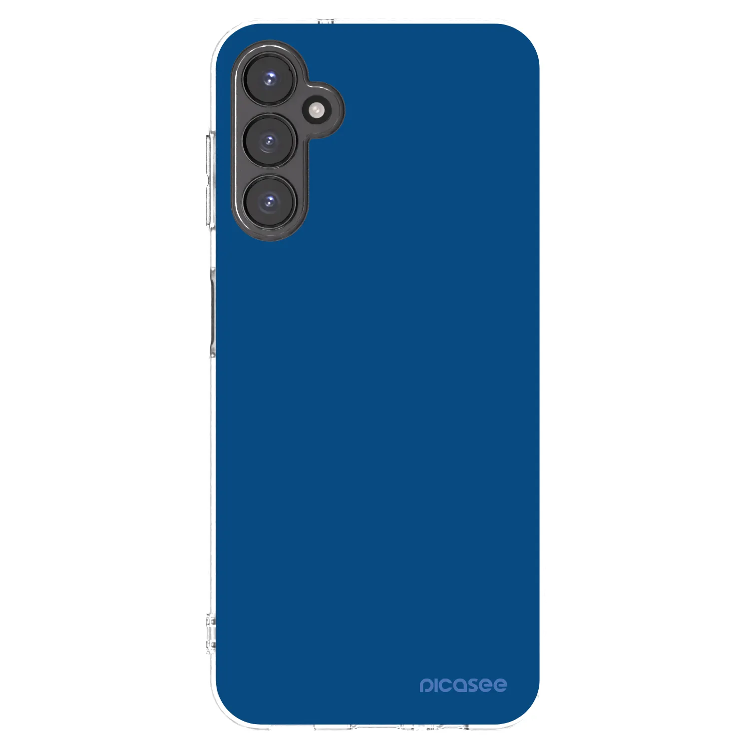 Picasee silikonski prozorni ovitek za Samsung Galaxy A14 5G A146P - Navy Blue