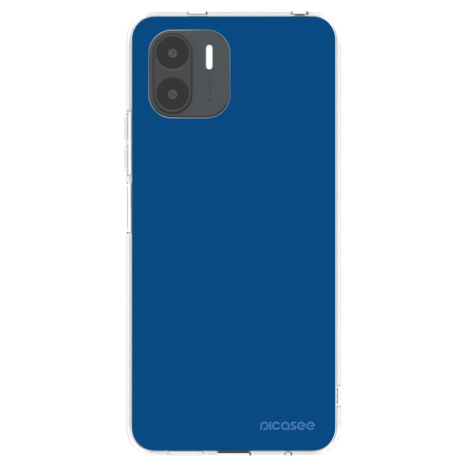 Picasee silikonski prozorni ovitek za Xiaomi Redmi A2 - Navy Blue