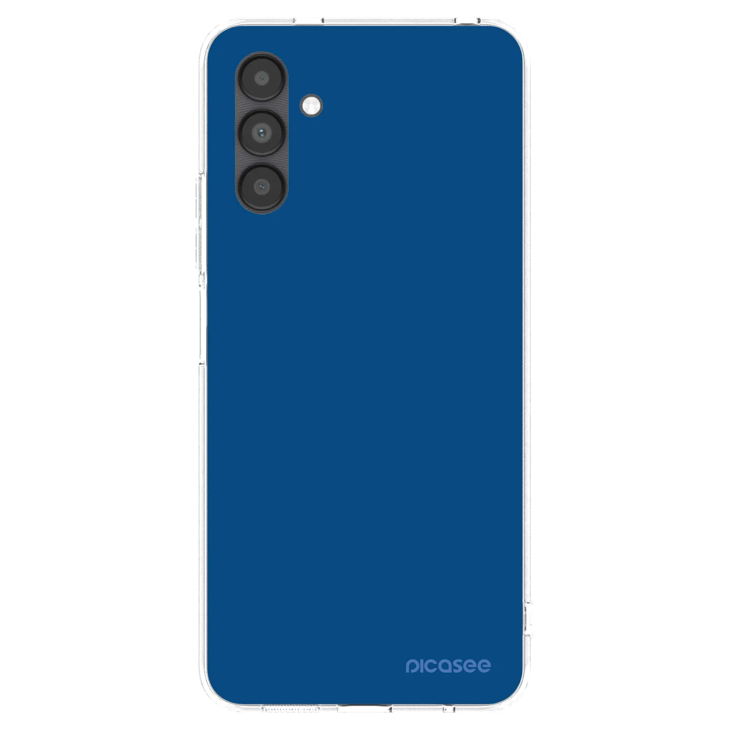 Picasee silikonski prozorni ovitek za Samsung Galaxy A04s A047F - Navy Blue
