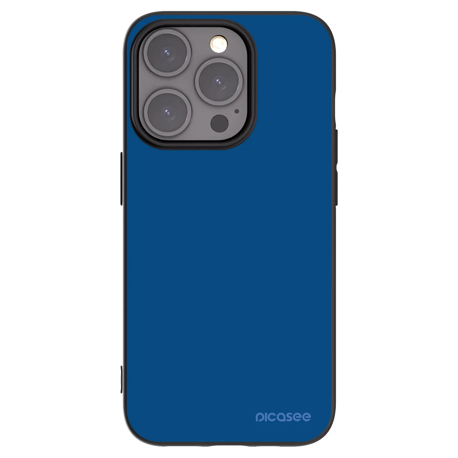 Picasee silikonski črni ovitek za Apple iPhone 15 Pro - Navy Blue