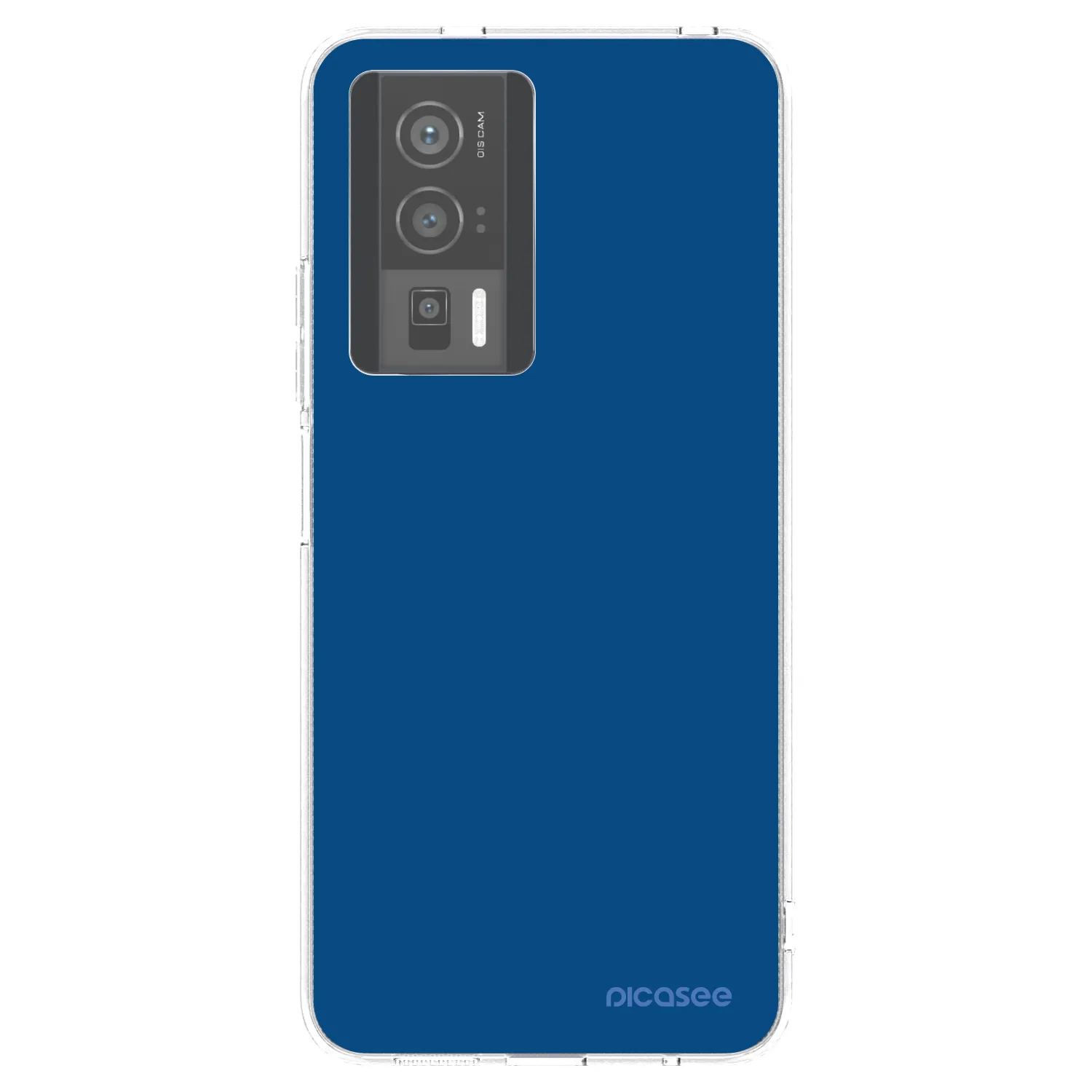 Picasee silikonski prozorni ovitek za Xiaomi Poco F5 Pro 5G - Navy Blue