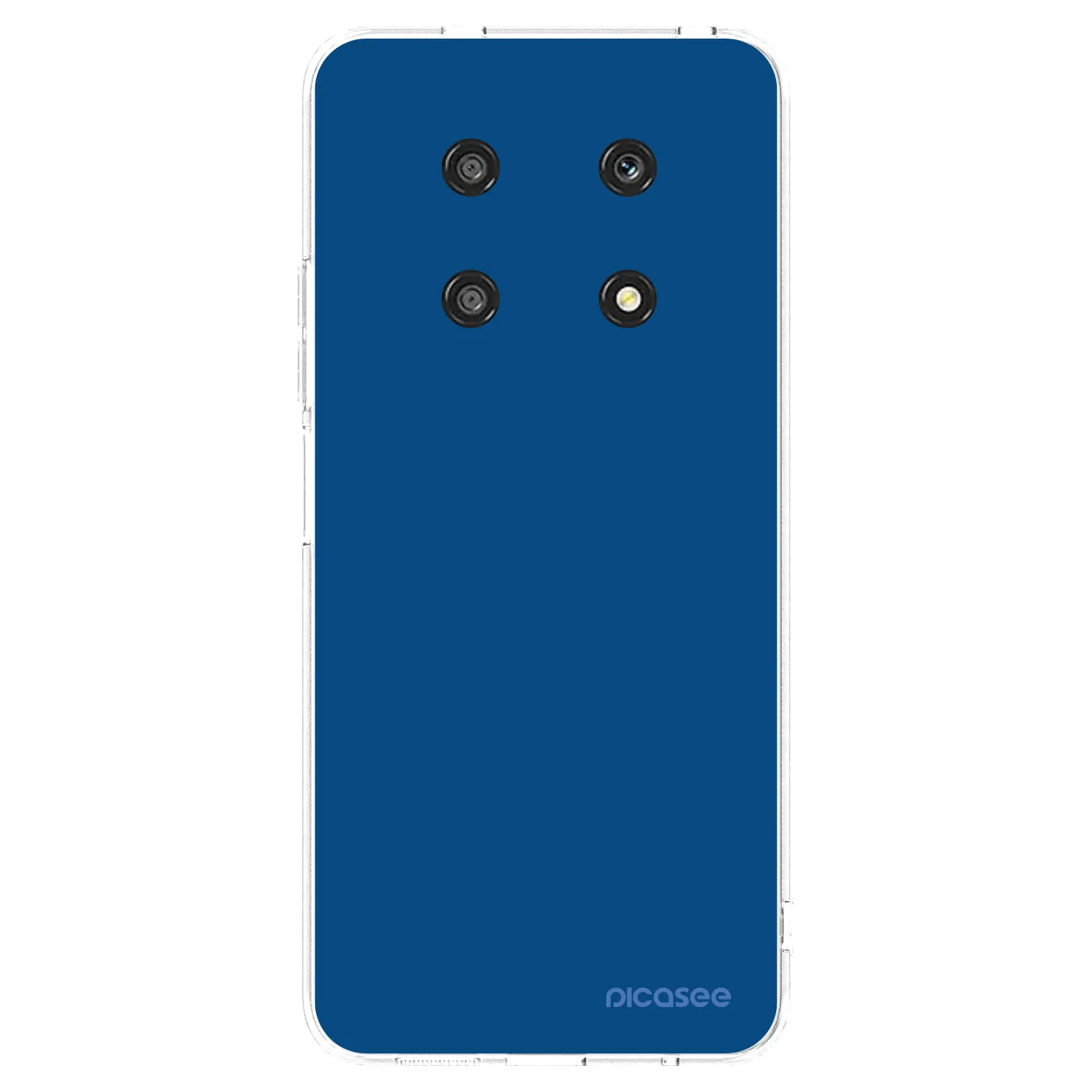 Picasee silikonski prozorni ovitek za Honor Magic4 Lite 5G - Navy Blue