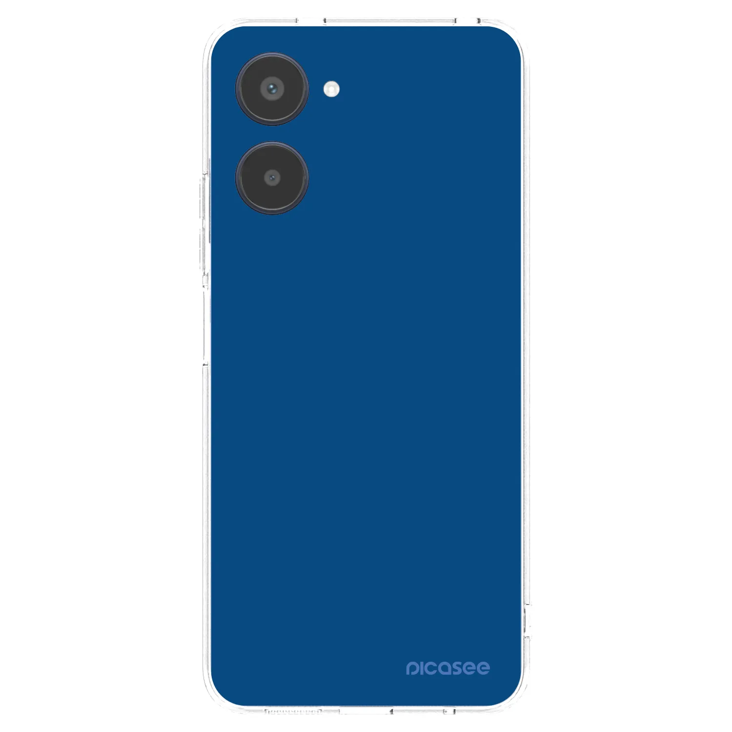 Picasee silikonski prozorni ovitek za Realme 10 4G - Navy Blue