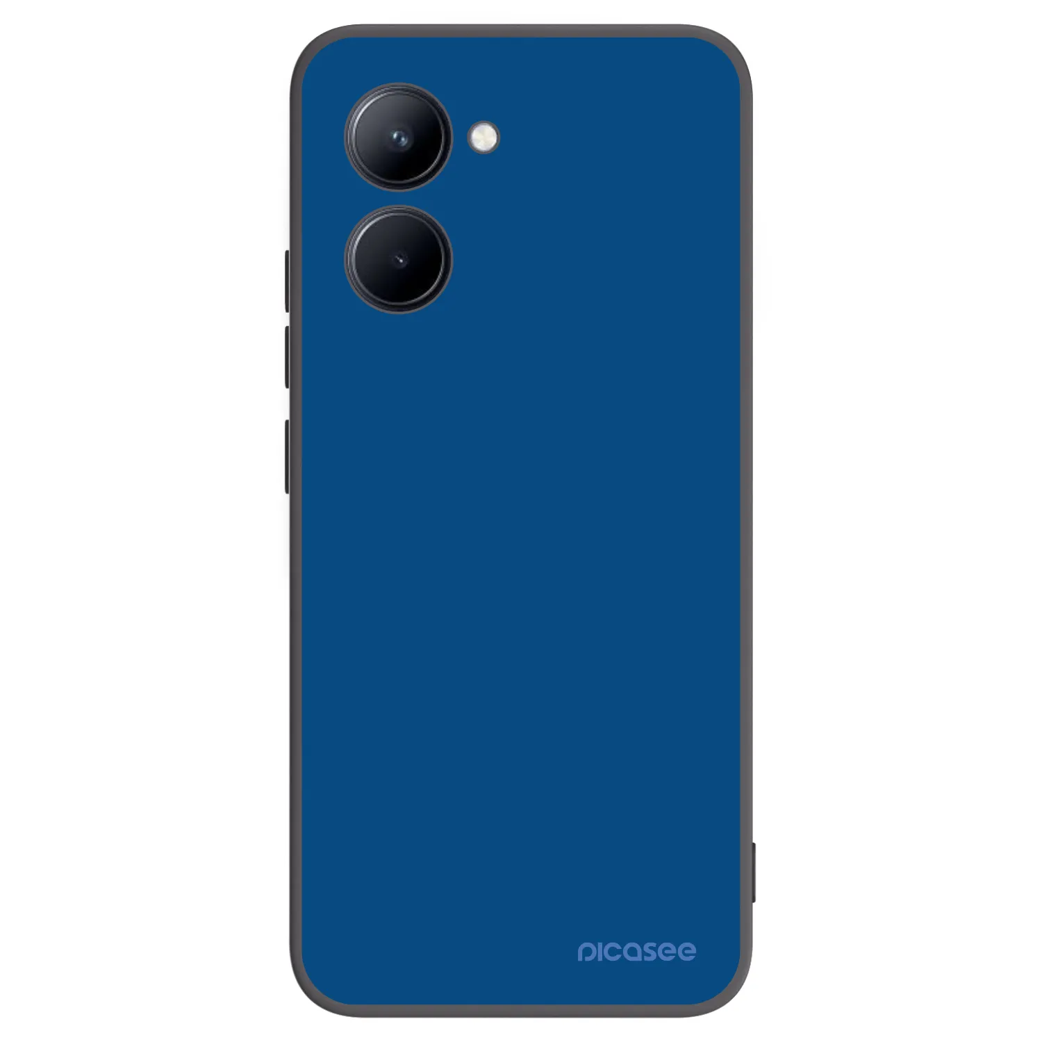 Picasee silikonski črni ovitek za Realme C33 (2023) - Navy Blue