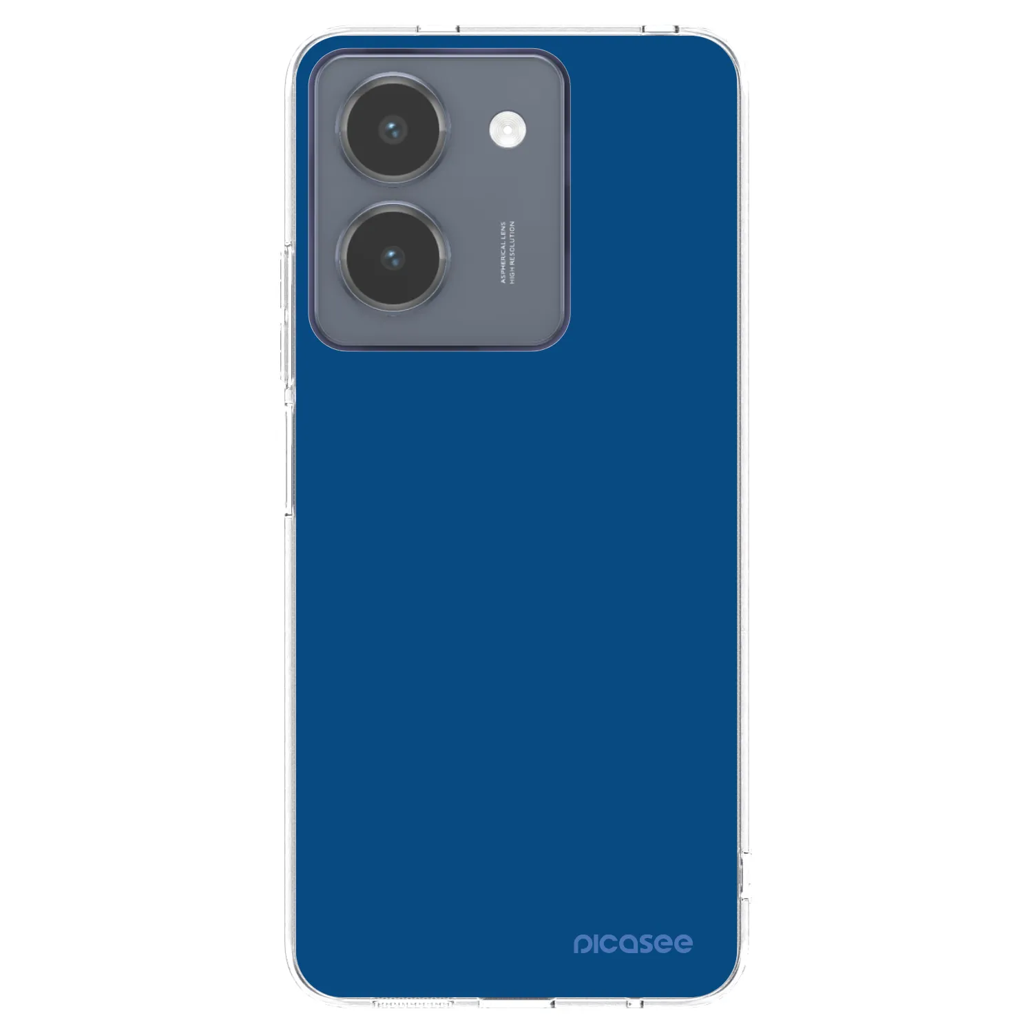 Picasee silikonski prozorni ovitek za Vivo Y36 4G - Navy Blue