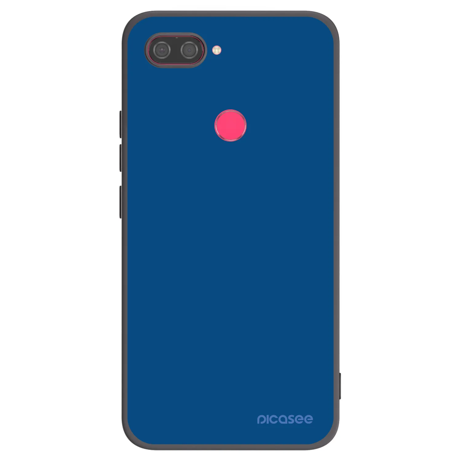 Picasee silikonski črni ovitek za Xiaomi Mi 8 Lite - Navy Blue