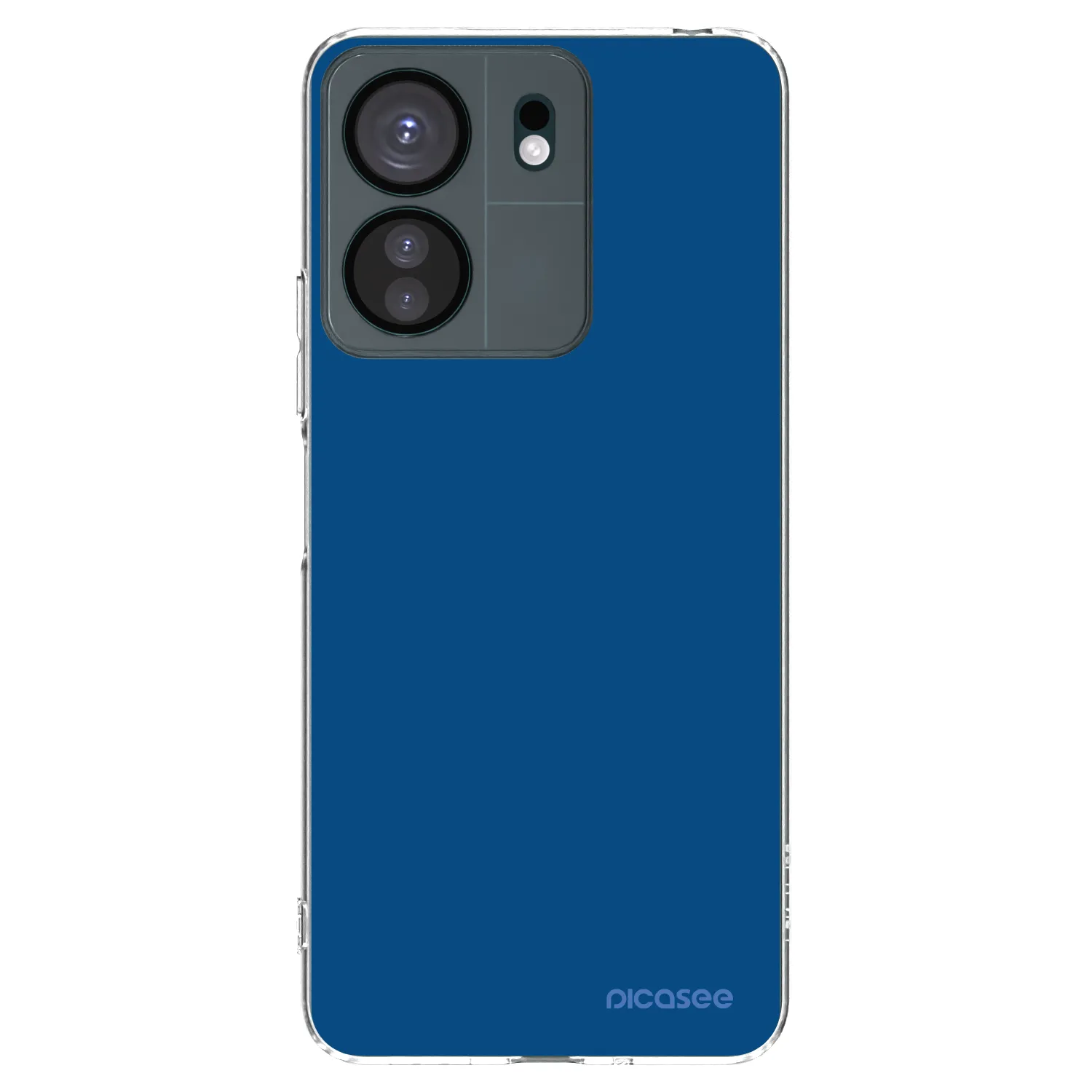 Picasee silikonski prozorni ovitek za Xiaomi Redmi 13C 4G - Navy Blue