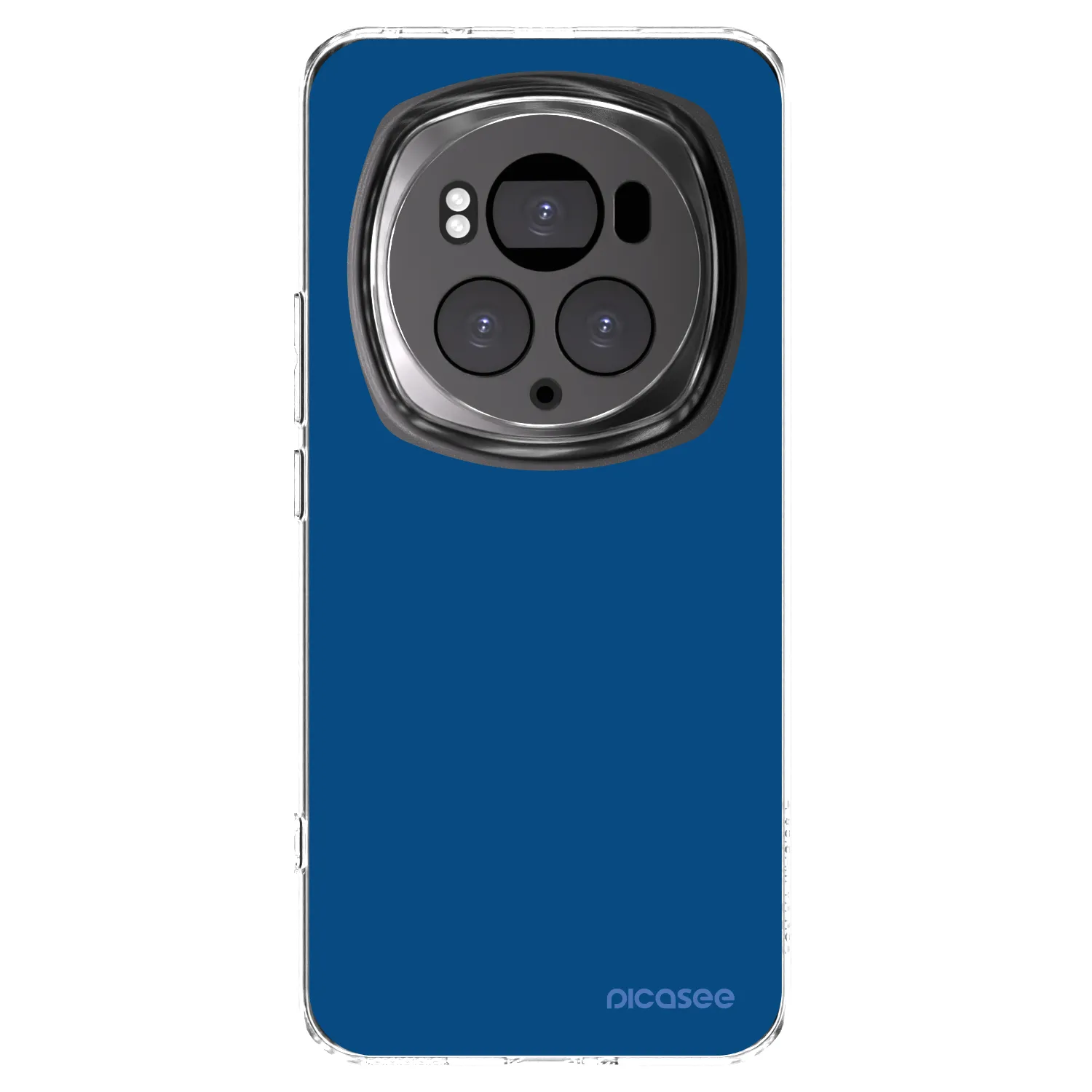 Picasee silikonski prozorni ovitek za Honor Magic6 Pro - Navy Blue