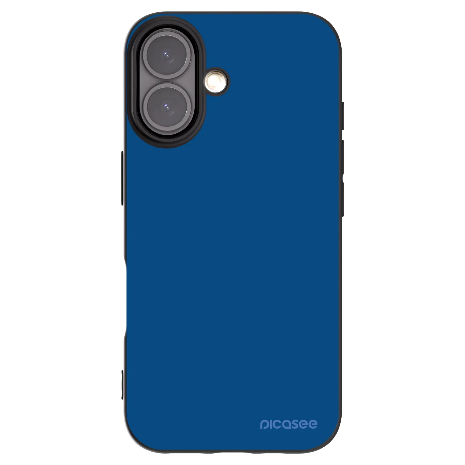 Picasee silikonski črni ovitek za Apple iPhone 16 - Navy Blue