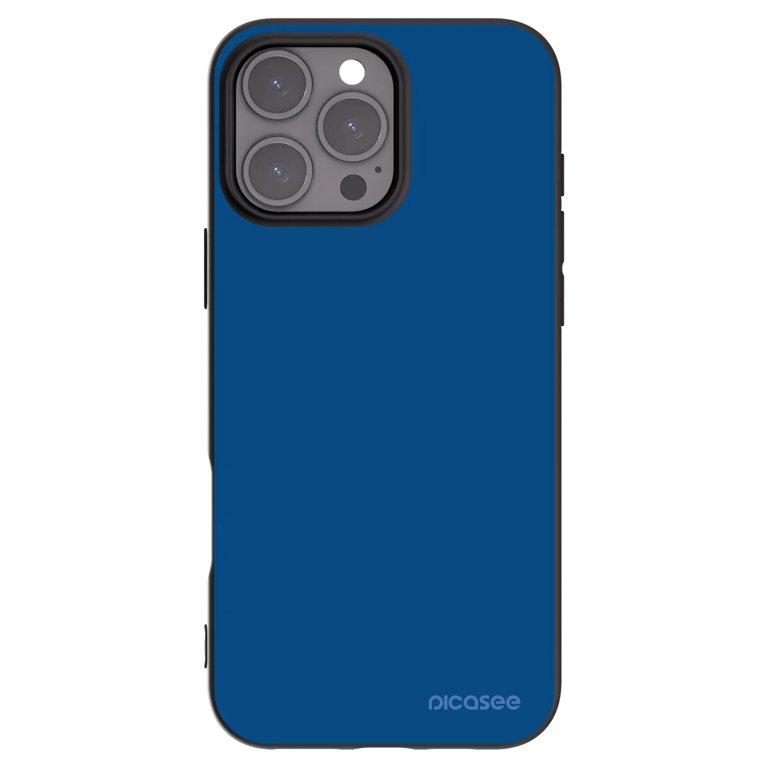 Picasee silikonski črni ovitek za Apple iPhone 16 Pro Max - Navy Blue
