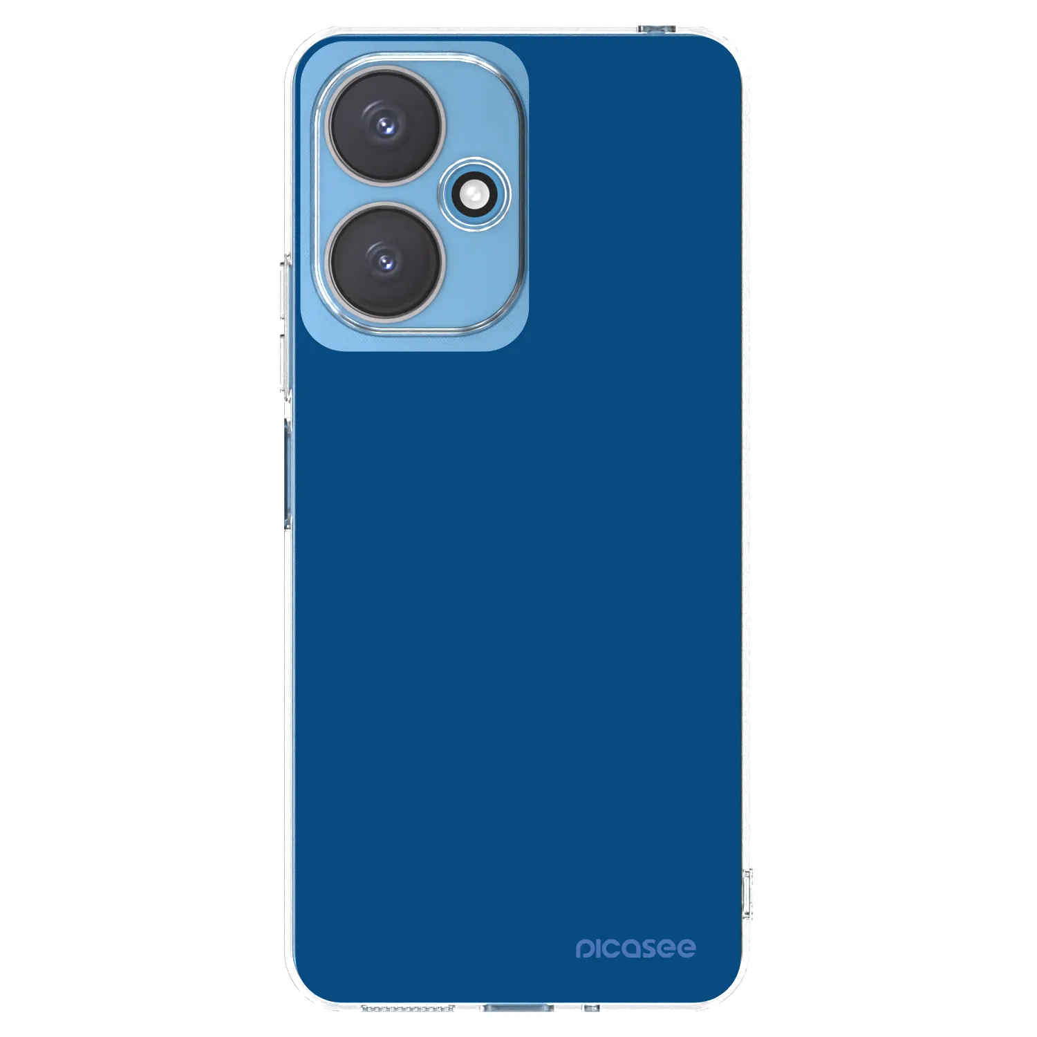 Picasee silikonski prozorni ovitek za Xiaomi Redmi 13C 5G - Navy Blue