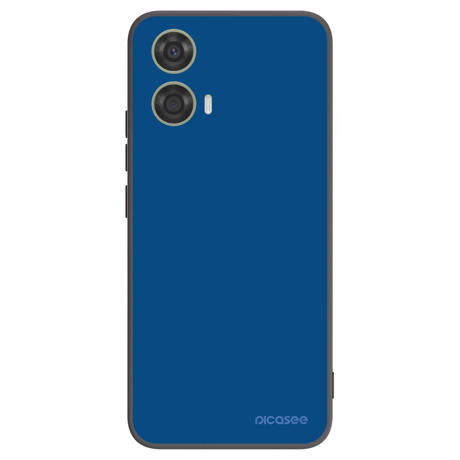 Picasee silikonski črni ovitek za Motorola Moto G24 - Navy Blue
