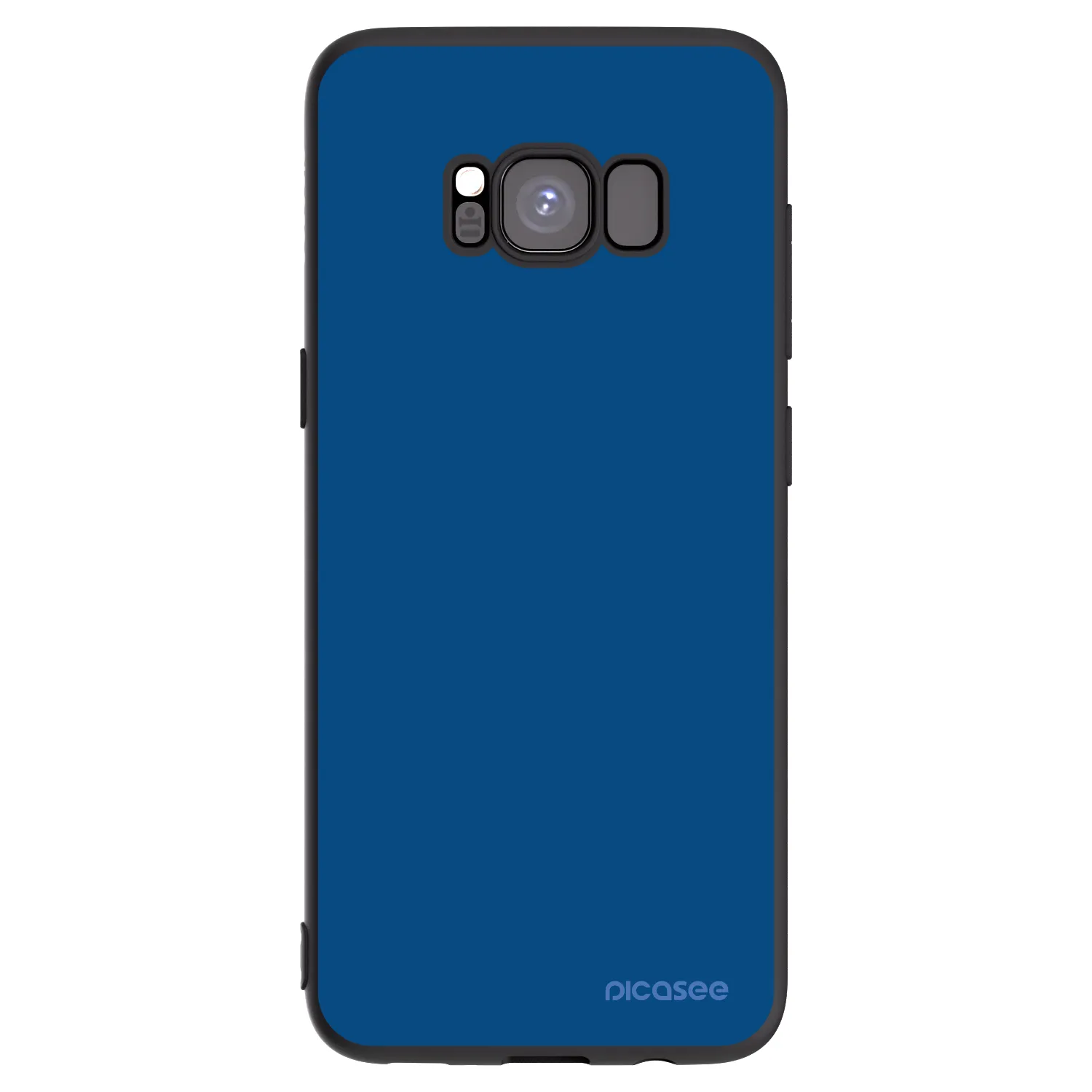 Picasee silikonski črni ovitek za Samsung Galaxy S8 G950F - Navy Blue