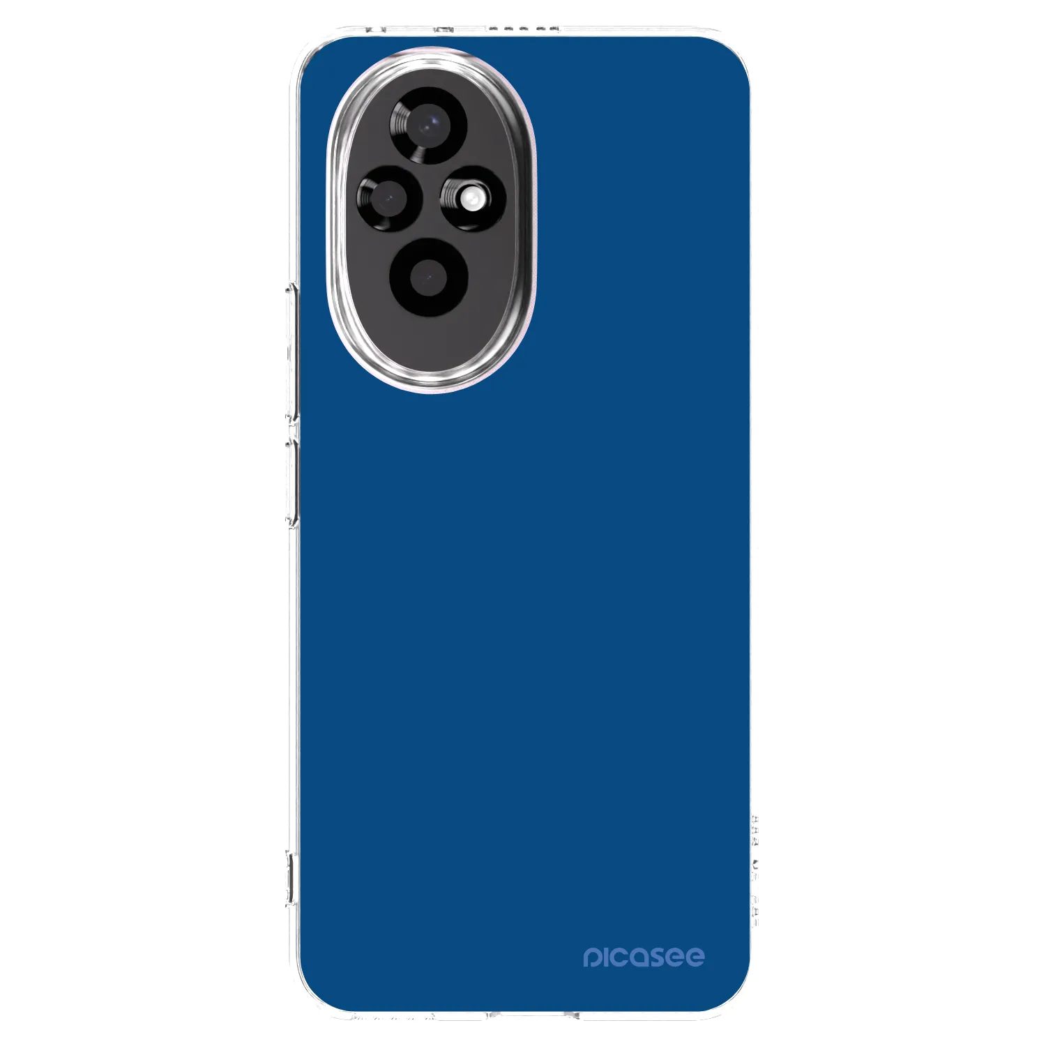 Picasee silikonski prozorni ovitek za Honor 200 Pro 5G - Navy Blue