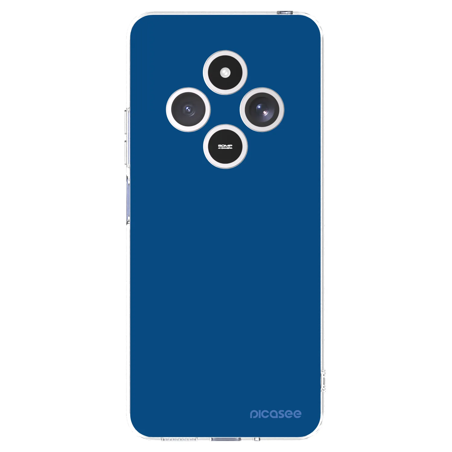 Picasee silikonski prozorni ovitek za Xiaomi Redmi 14C - Navy Blue