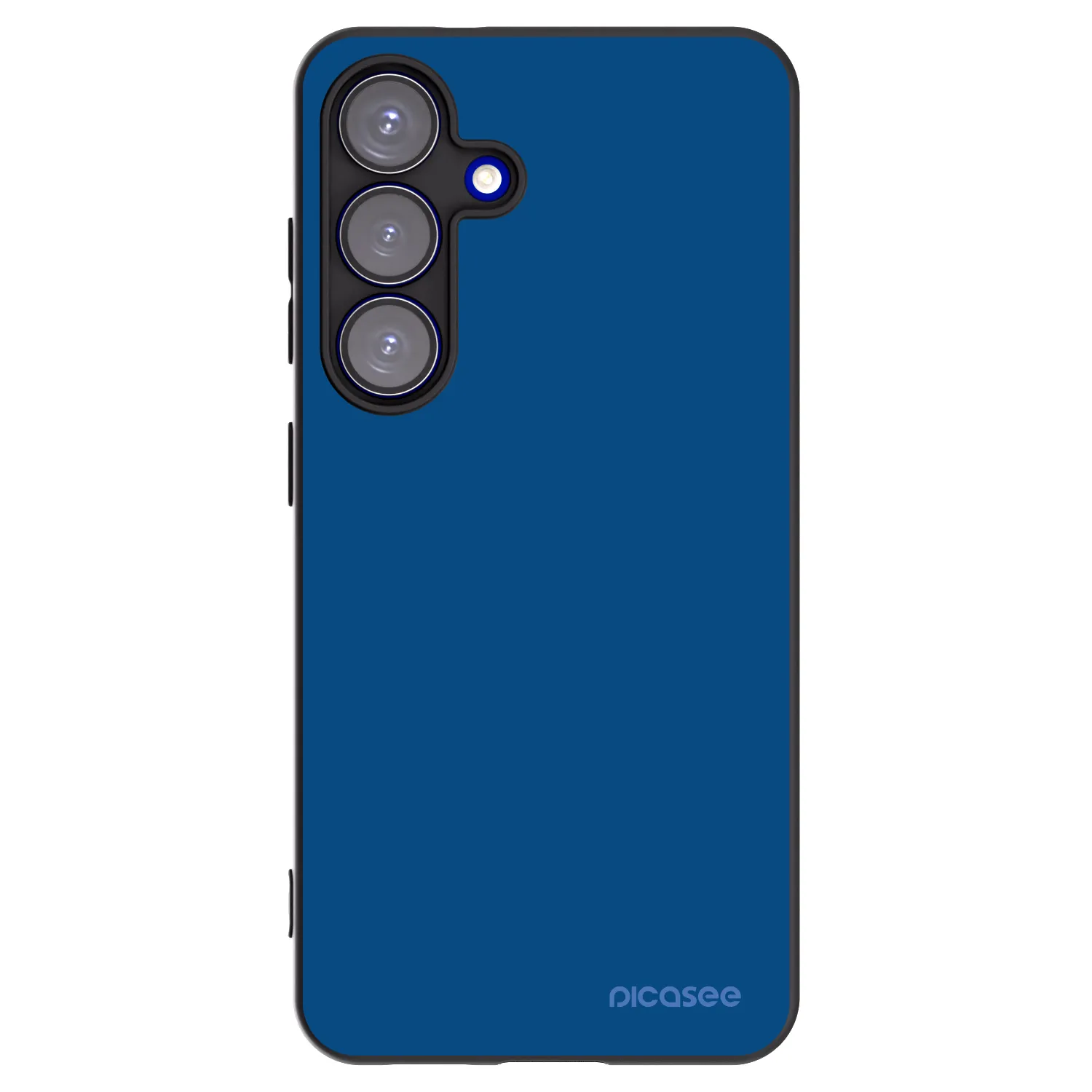 Picasee silikonski črni ovitek za Samsung Galaxy S25 5G - Navy Blue