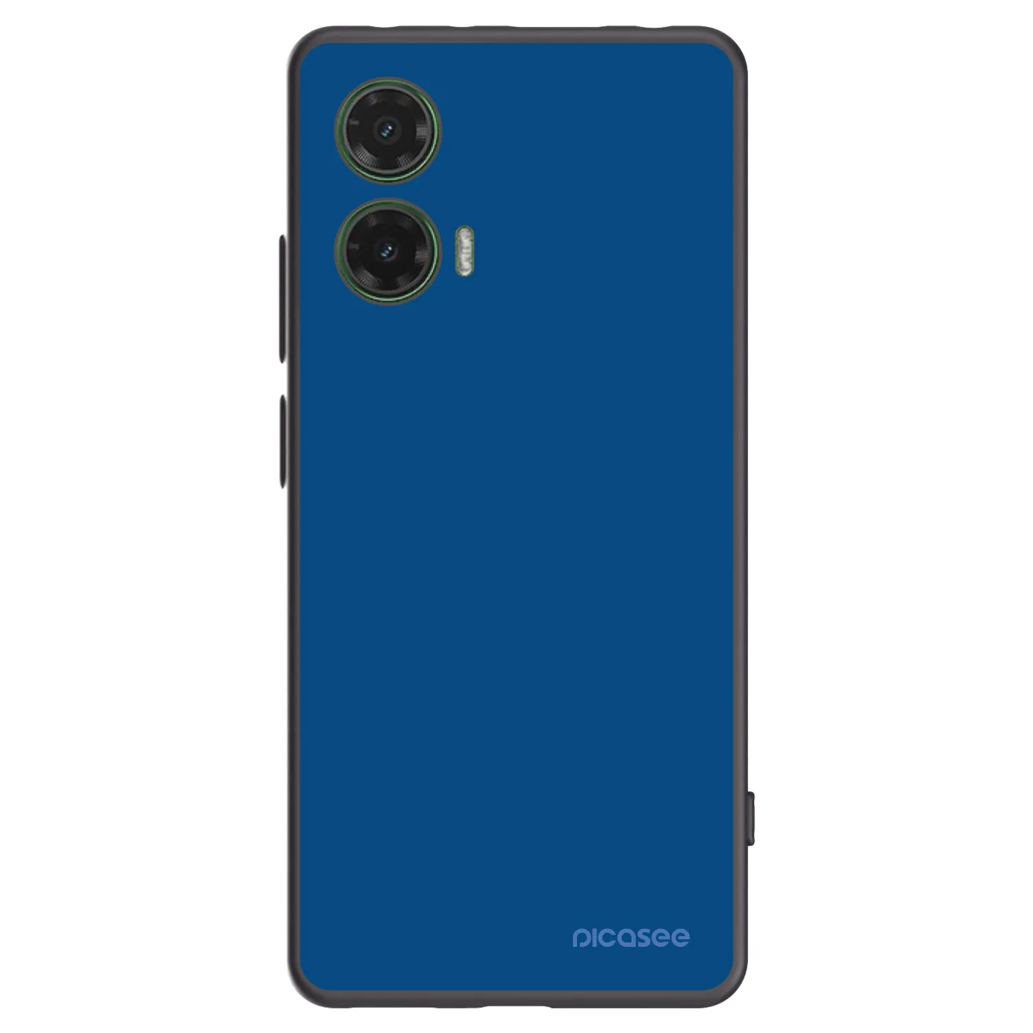 Picasee silikonski črni ovitek za Motorola Moto G35 5G - Navy Blue