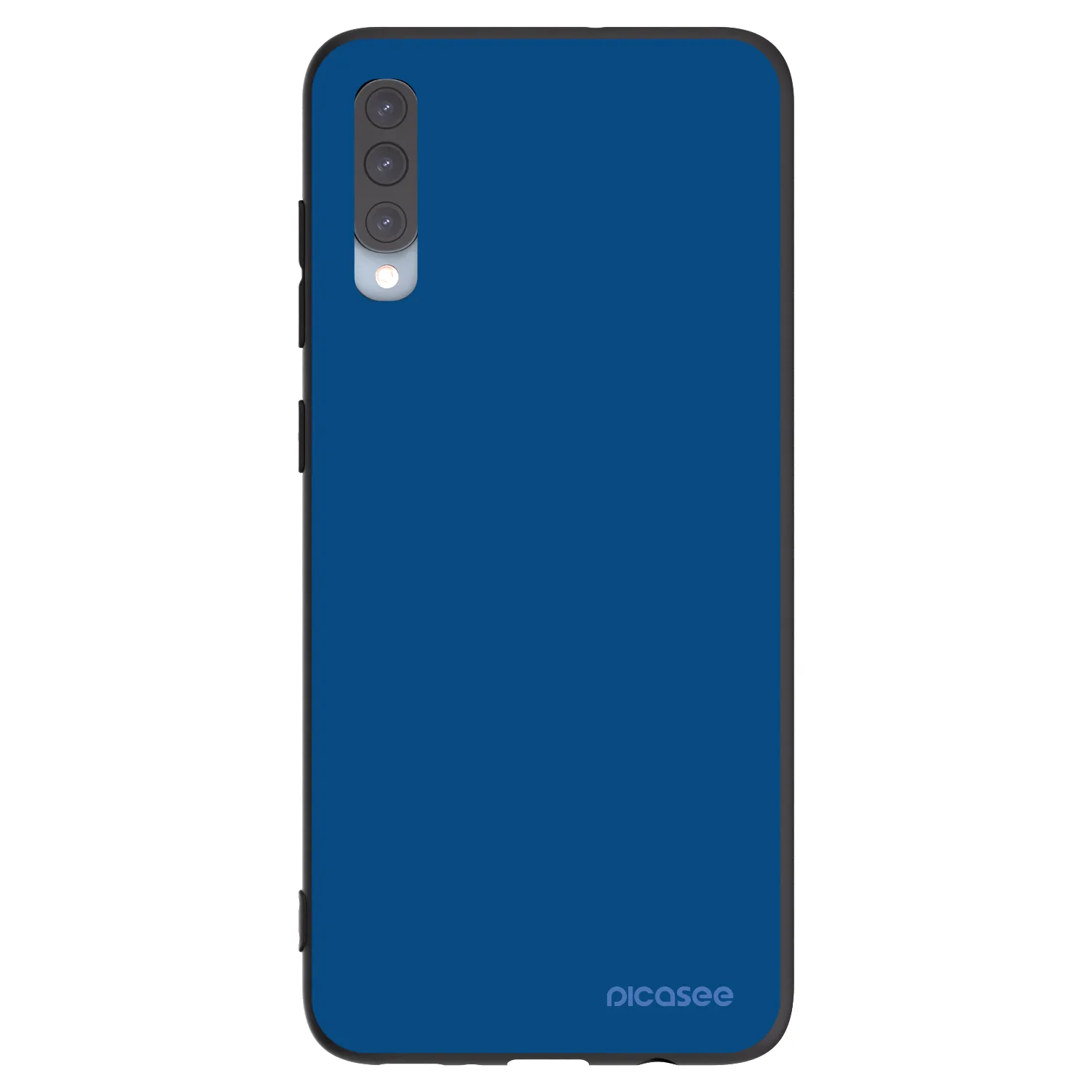 Picasee silikonski črni ovitek za Samsung Galaxy A70 A705F - Navy Blue
