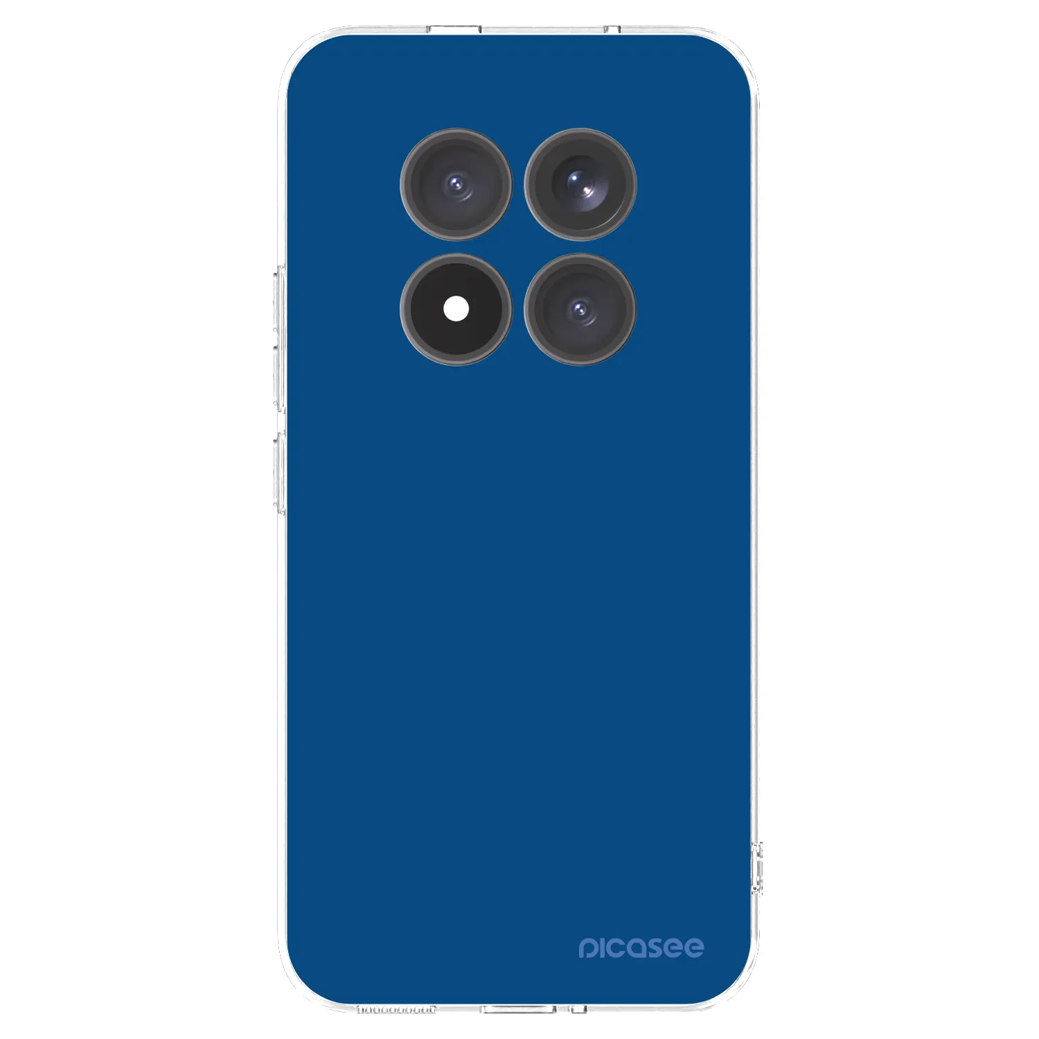 Picasee silikonski prozorni ovitek za Xiaomi Redmi Note 15 Pro+ - Navy Blue