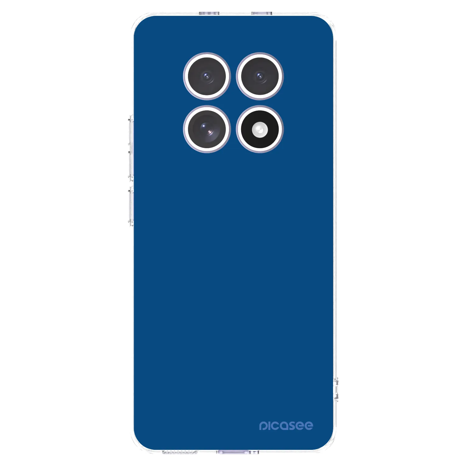 Picasee silikonski prozorni ovitek za Xiaomi Redmi Note 15 - Navy Blue