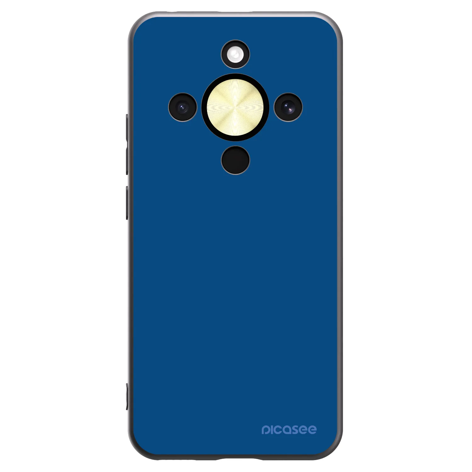 Picasee silikonski črni ovitek za Honor Magic8 Lite 5G - Navy Blue