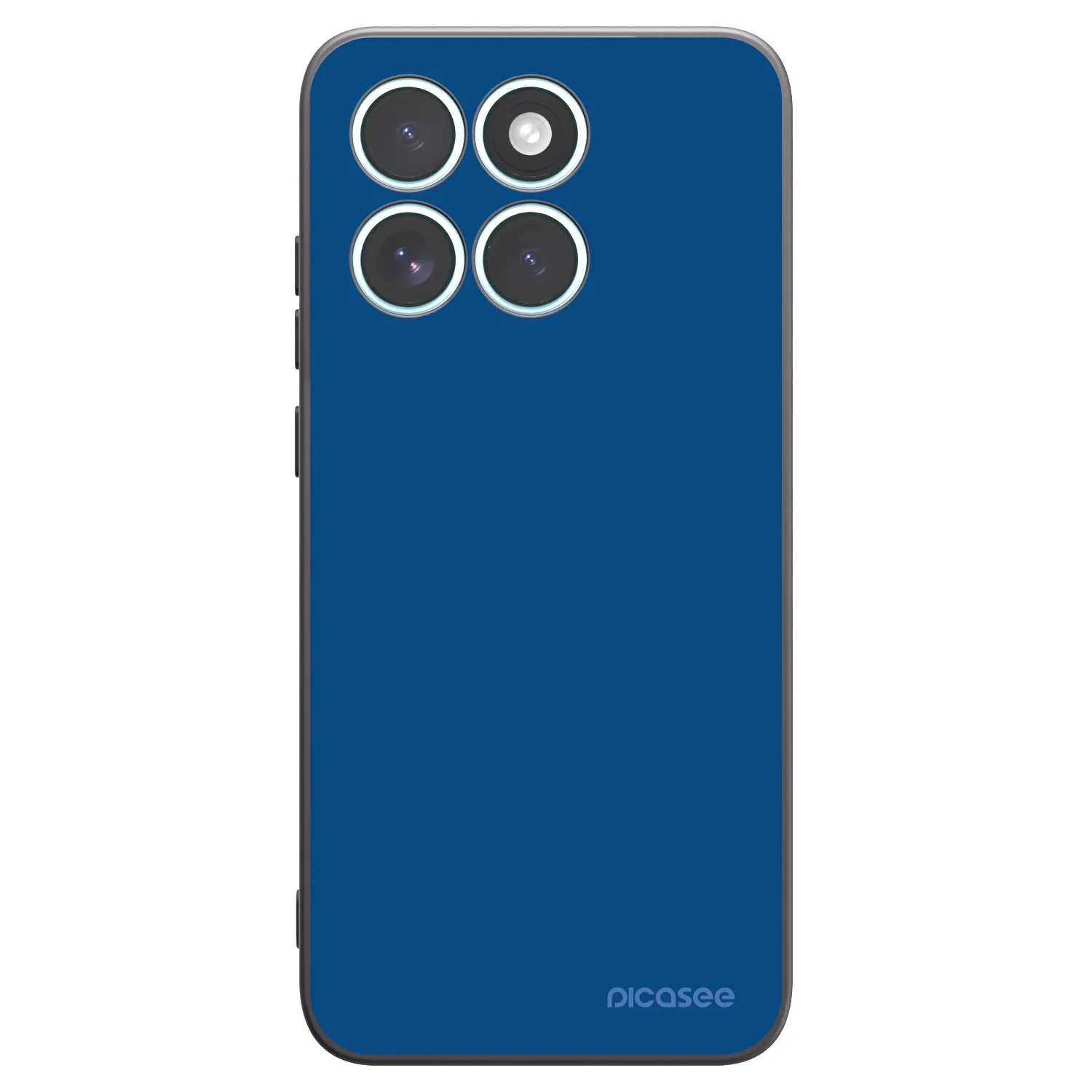 Picasee silikonski črni ovitek za Motorola Edge 70 Fusion - Navy Blue