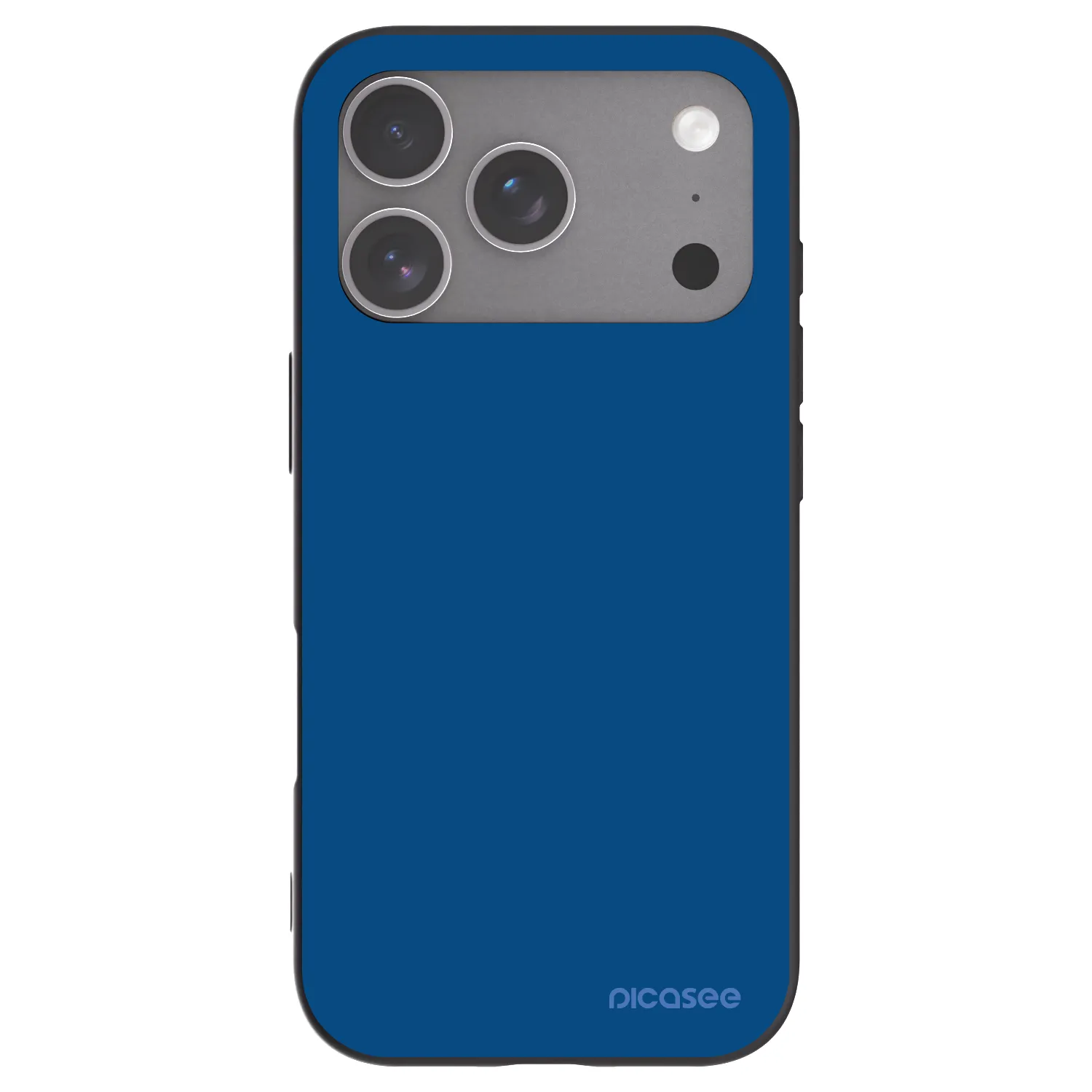 Picasee silikonski črni ovitek za Apple iPhone 18 Pro - Navy Blue