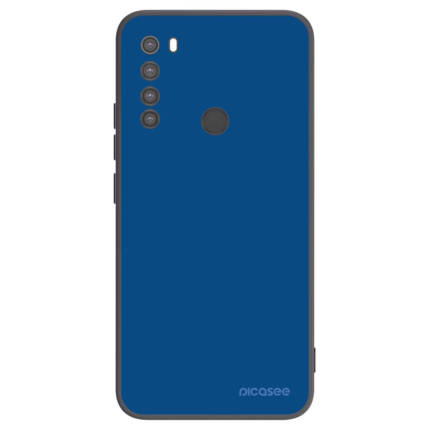 Picasee silikonski črni ovitek za Xiaomi Redmi Note 8 - Navy Blue
