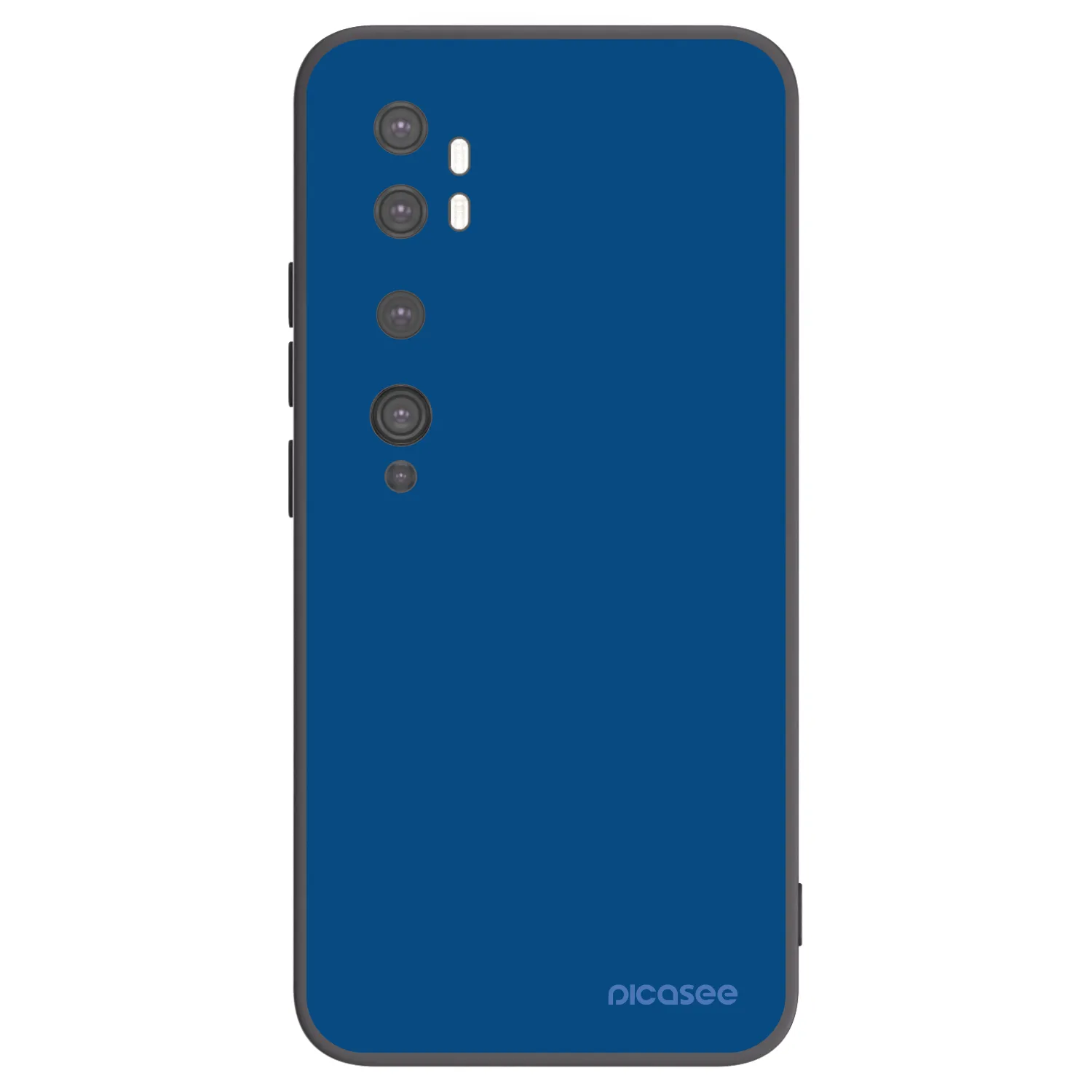 Picasee silikonski črni ovitek za Xiaomi Mi Note 10 (Pro) - Navy Blue