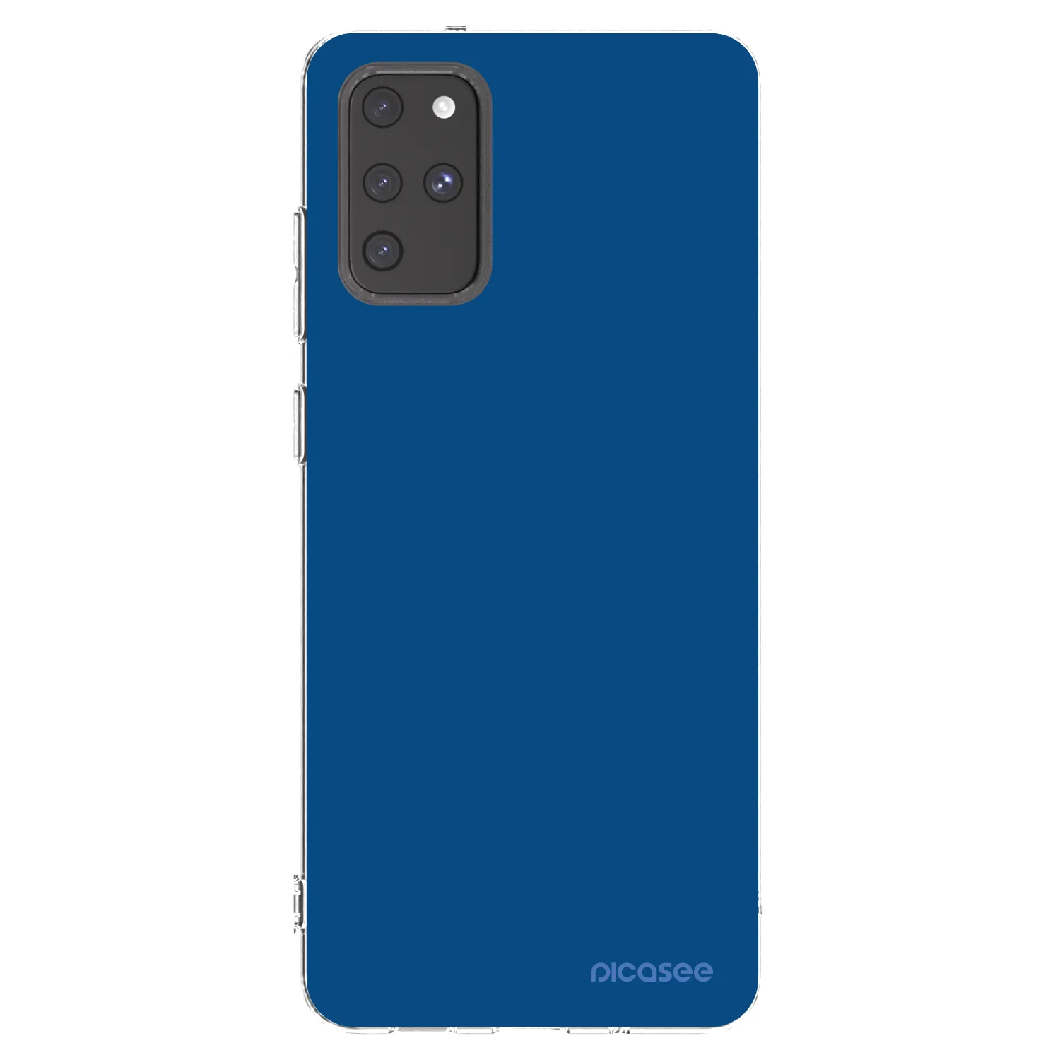 Picasee silikonski prozorni ovitek za Samsung Galaxy S20+ G985F - Navy Blue