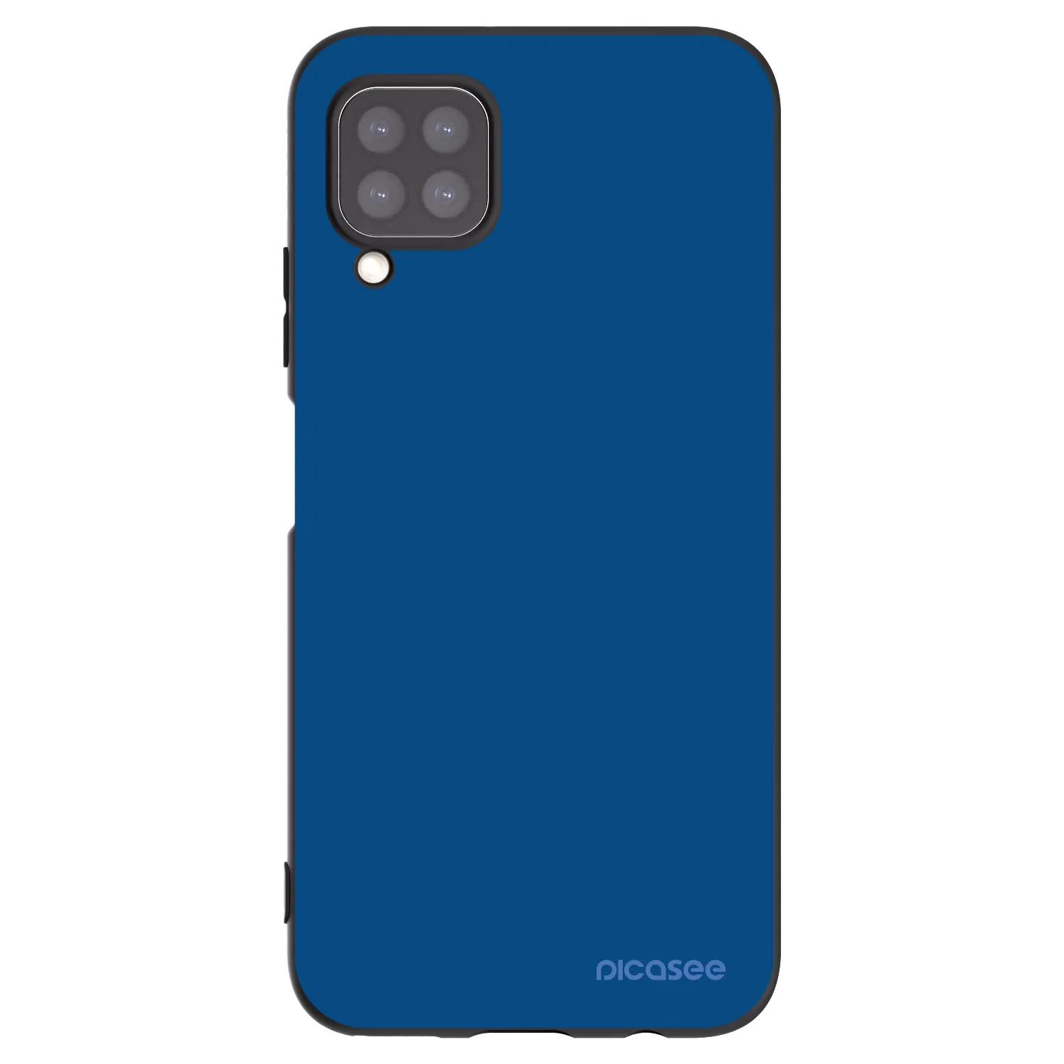 Picasee silikonski črni ovitek za Huawei P40 Lite - Navy Blue