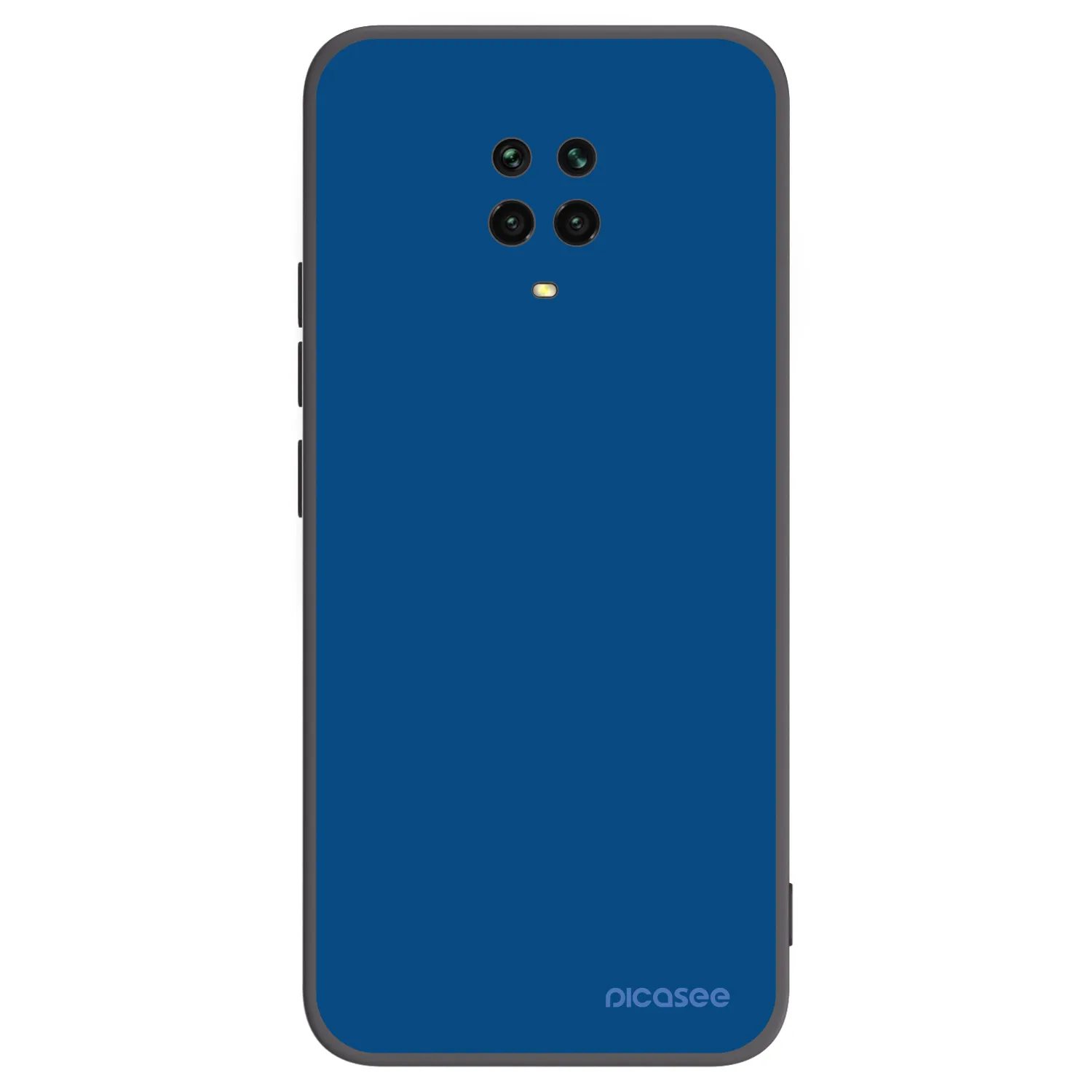 Picasee silikonski črni ovitek za Xiaomi Redmi Note 9S - Navy Blue