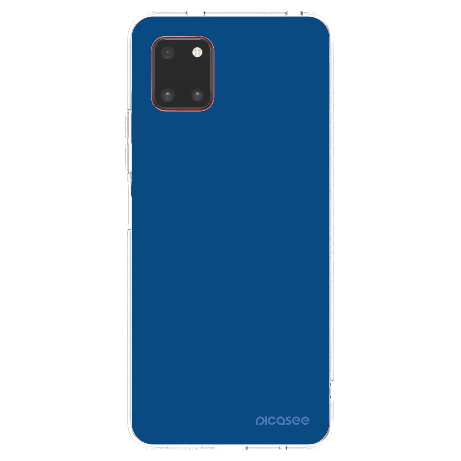 Picasee silikonski prozorni ovitek za Samsung Galaxy Note 10 Lite N770F - Navy Blue