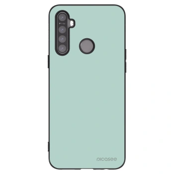 Picasee silikonski črni ovitek za Realme 5 - Pastel Charm