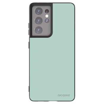 Picasee silikonski črni ovitek za Samsung Galaxy S21 Ultra 5G G998B - Pastel Charm