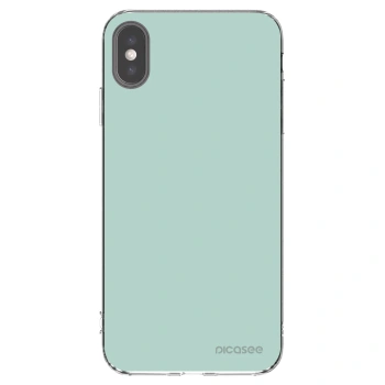 Picasee silikonski prozorni ovitek za Apple iPhone XS Max - Pastel Charm