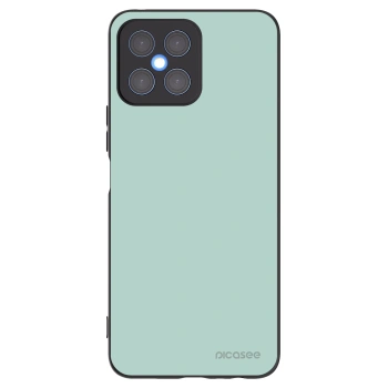 Picasee silikonski črni ovitek za Honor X8 4G - Pastel Charm