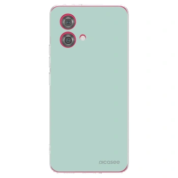 Picasee silikonski prozorni ovitek za Motorola Moto G84 5G - Pastel Charm