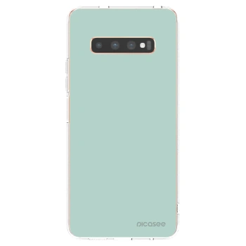 Picasee silikonski prozorni ovitek za Samsung Galaxy S10 Plus G975 - Pastel Charm