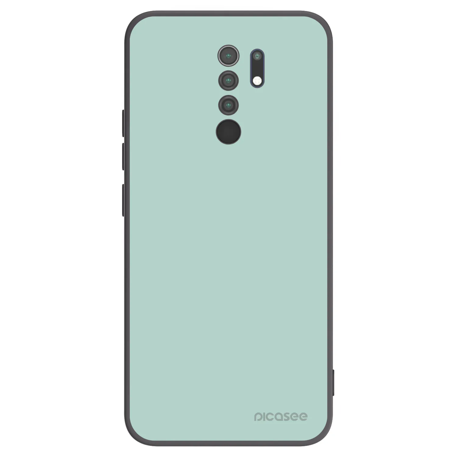 Picasee silikonski črni ovitek za Xiaomi Redmi 9 - Pastel Charm