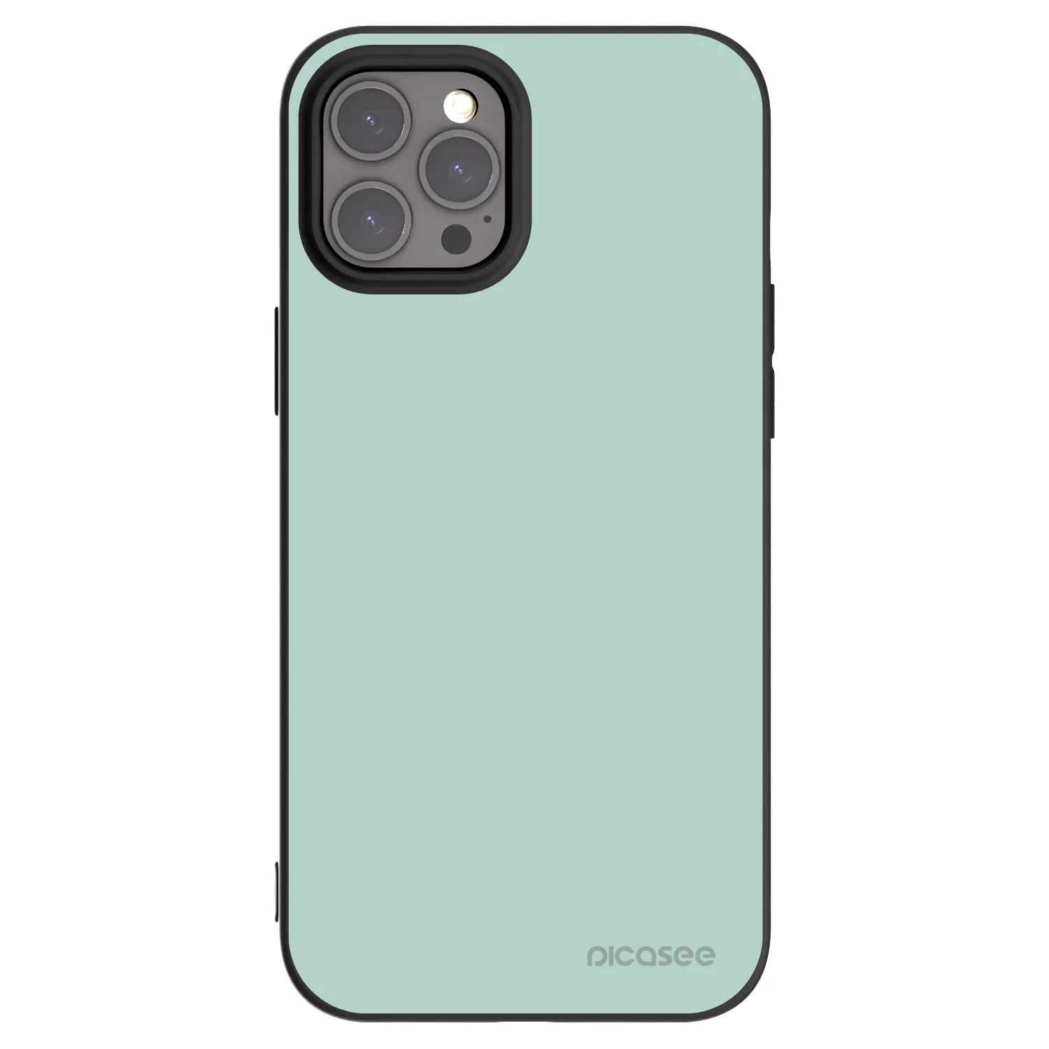 Picasee silikonski črni ovitek za Apple iPhone 12 Pro Max - Pastel Charm
