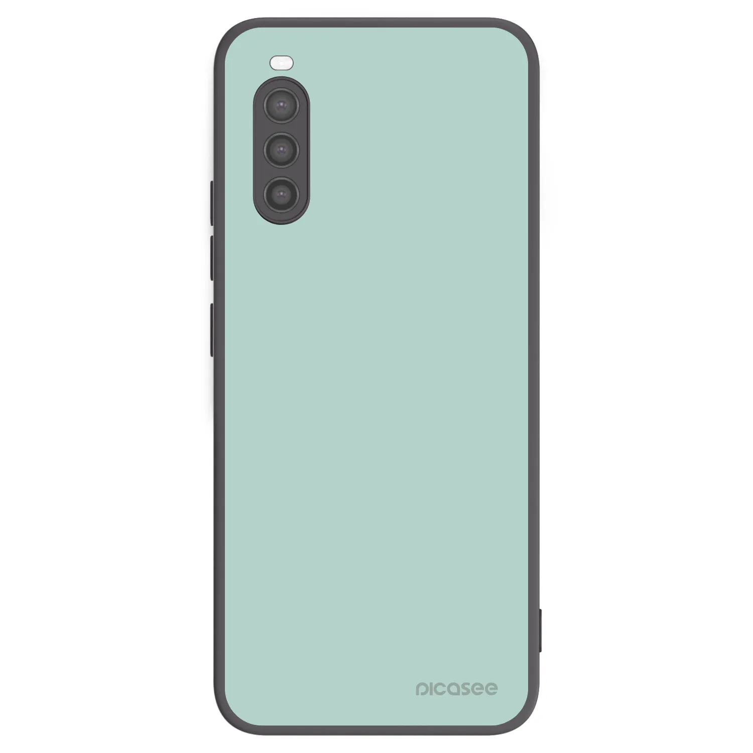 Picasee silikonski črni ovitek za Sony Xperia 10 II - Pastel Charm