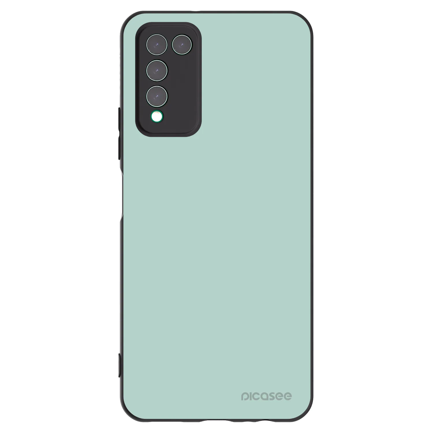 Picasee silikonski črni ovitek za Honor 10X Lite - Pastel Charm