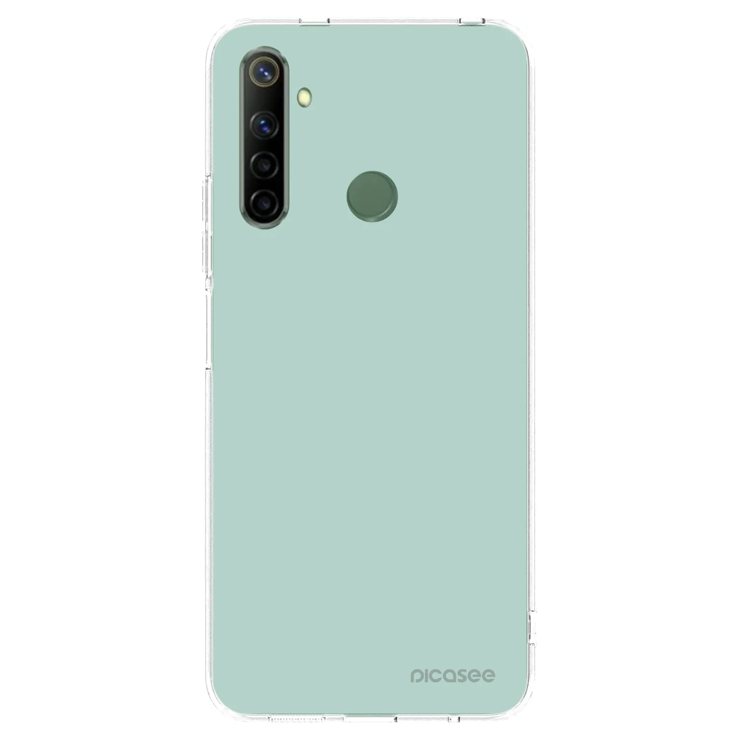 Picasee silikonski prozorni ovitek za Realme 6i - Pastel Charm