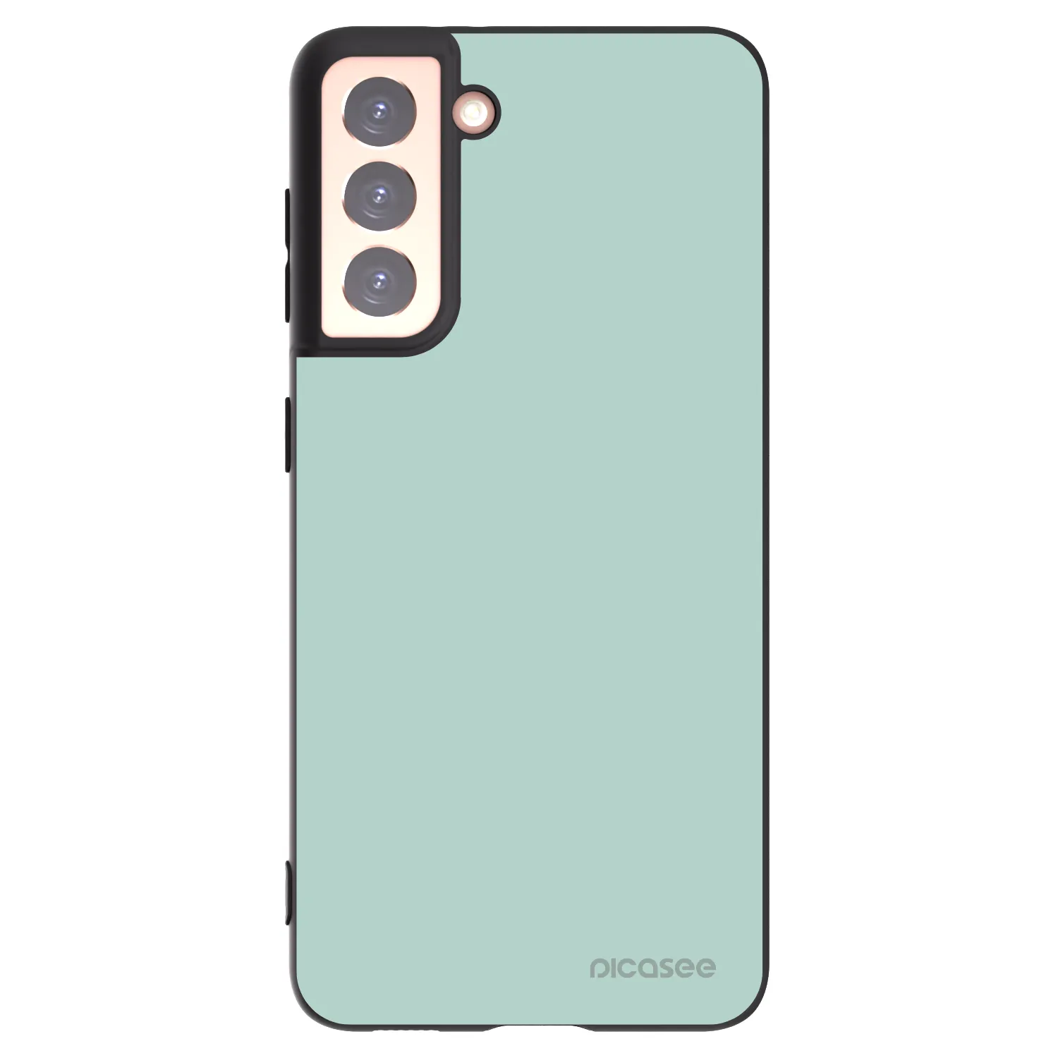 Picasee silikonski črni ovitek za Samsung Galaxy S21 5G G991B - Pastel Charm